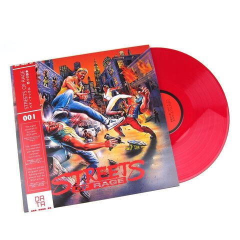 Vinyle Streets Of Rage Translucent Red
